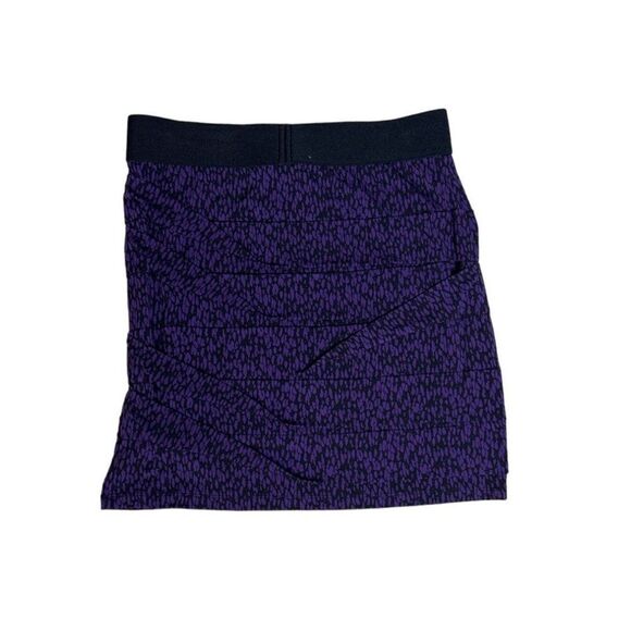 BCBGeneration Bandage women skirt purple black size Medium - Picture 3 of 7